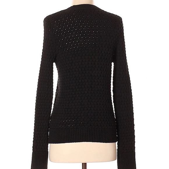 Victorias Secret Pullover Knit Sweater Black XS - Picture 2 of 7